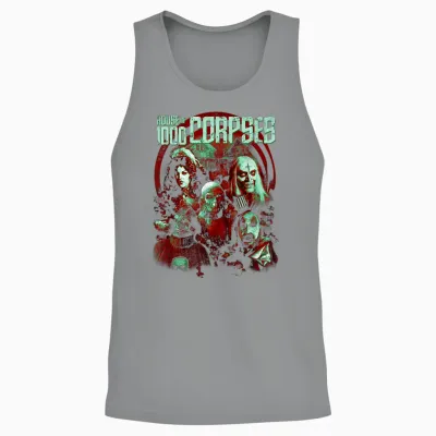 Rob Zombie House of 1000 Corpses Characters Unisex Tank Top - Sport Grey