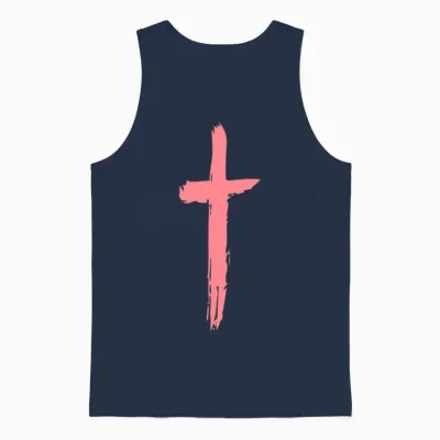 Saint Jhn Unisex Tank Top - Navy