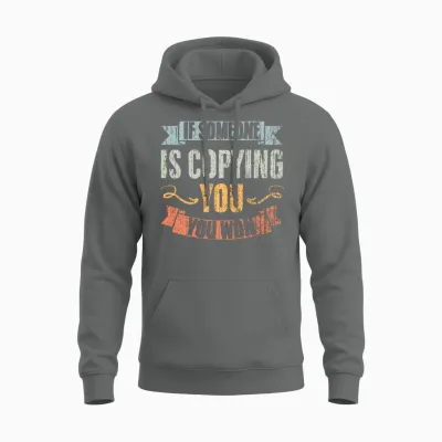 Vintage Social Media Influencing Humor an Internet Unisex Hoodie - Graphite Heather