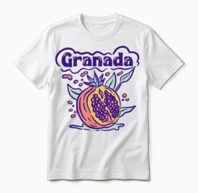Granada Unisex T-Shirt - White
