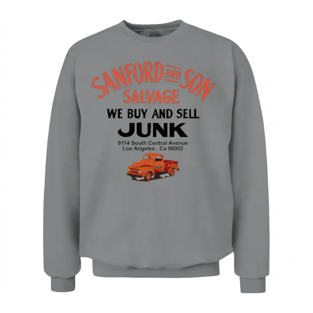 Sanford & Son Classic Tv Salvage Unisex Sweatshirt - Sport Grey