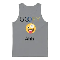 Funny Goofy Ahh Unisex Tank Top - Sport Grey – 1