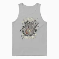 Gitarre Zum 60. Geburtstag, Vintage-Stil, Seit 1966, 60 Jahre Alt Unisex Tank Top in Ash - 1