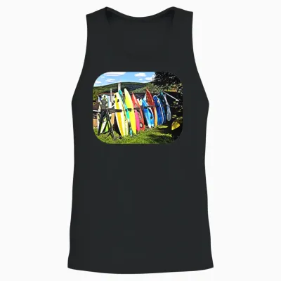 Cooperstown Ny - Kayaks and Paddleboards Unisex Tank Top - Black