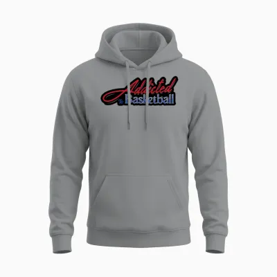 Addicted to Basketball Unisex Hoodie - Sport Grey
