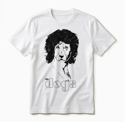 Jim Doggison - the Dogs Unisex T-Shirt - White