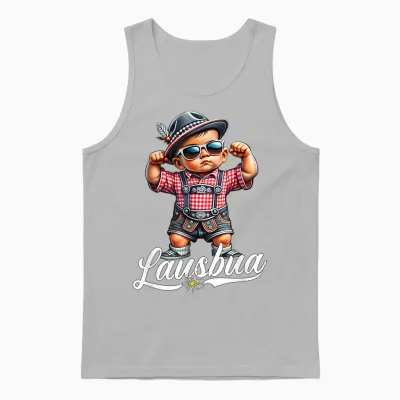 Extrem Cooler Lausbua Jungen Trachten Kinder Tracht Unisex Tank Top - Ash