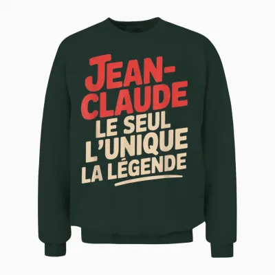 Jean Claude Men's Funny Funny Gift Idea Funny Unisex Sweatshirt - Forest