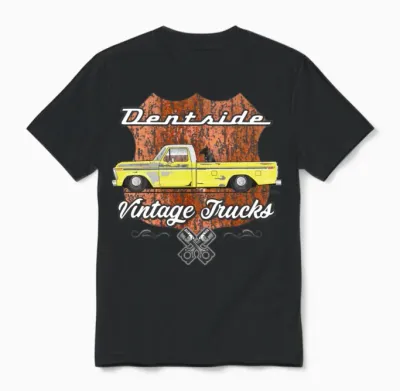 Dentside Tampico Yellow Unisex T-Shirt - Black