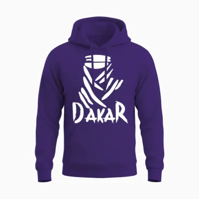 Rally Dakar Unisex Hoodie - Purple