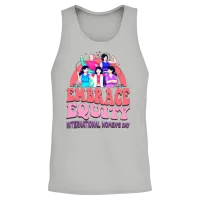 Women Supporting Women: International Women's Day Unisex Tank Top - Ash – 2
