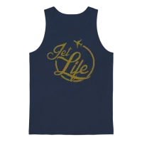 Jet Life Jetlife Unisex Tank Top - Navy – 1