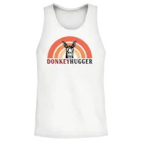 Donkey Hugger Donkeyhugger Funny Unisex Tank Top - White – 2