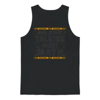 May Start Talking About Math Is My Superpower, Unisex Tank Top - Black – 1