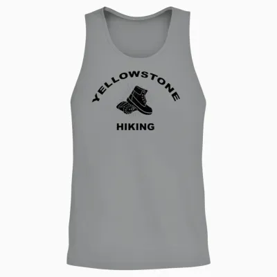 Yellowstone Hiking Unisex Tank Top - Sport Grey