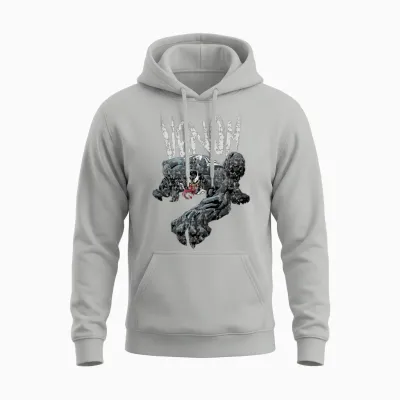 Marvel Venom Eddie Brock Unisex Hoodie - Ash