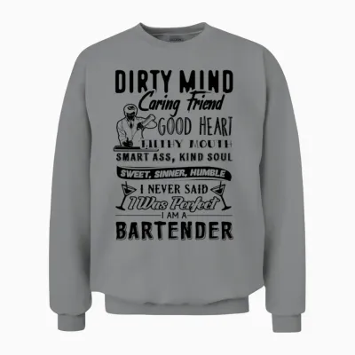 I Am a Bartender Unisex Sweatshirt - Sport Grey