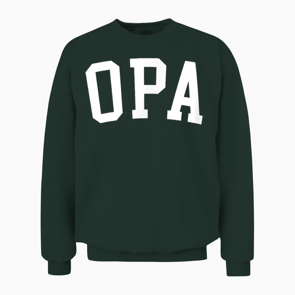 Opa Unisex Sweatshirt in Forest