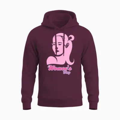 Women's Day Unisex Hoodie - Maroon