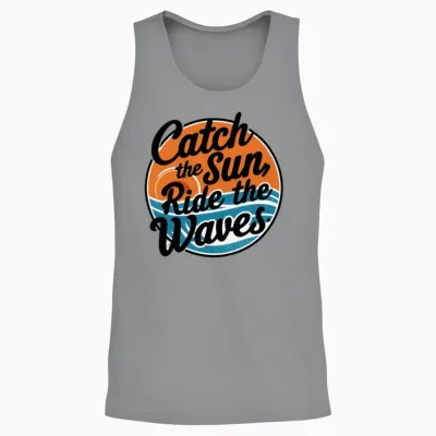 Retro Vintage Unisex Tank Top - Sport Grey