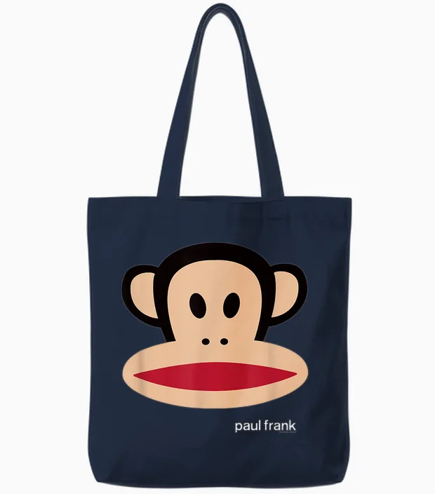 Paul Frank Julius Big Face Tote Bags in Navy
