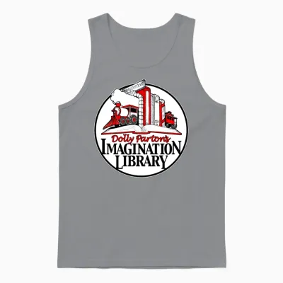 Dolly Parton S Imagination Library Unisex Tank Top - Sport Grey