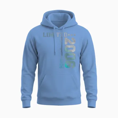 édition Limitée 2006 Célébration D'anniversaire Unisex Hoodie - Carolina Blue