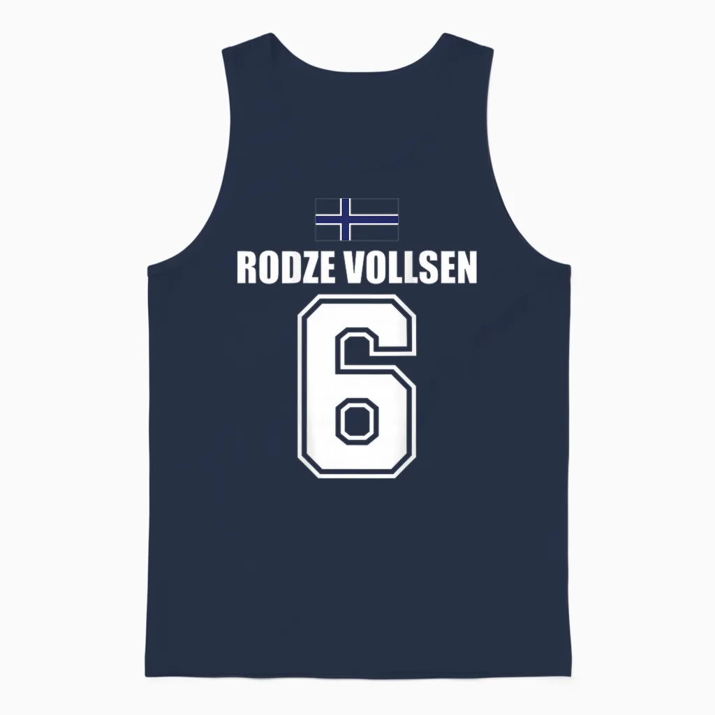 Lustige Namen Norwegen Trikot Für Mallorca Und Die Party Unisex Tank Top in Navy
