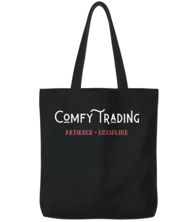 Comfy Trading Tote Bags - Black