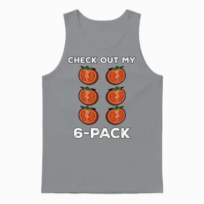 Funny Tomato Outfit Unisex Tank Top - Sport Grey