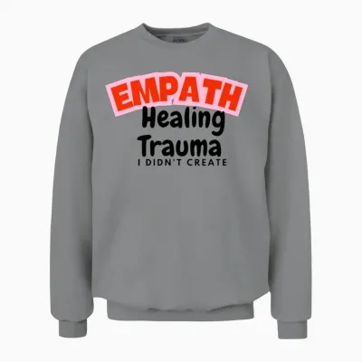 Healing Motivation Unisex Sweatshirt - Sport Grey