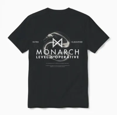 Godzilla vs Kong - Offizieller Monarch Operative Unisex T-Shirt - Black