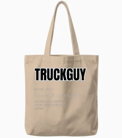 Funny Pickup Truck Guy Gift - Truck Guy Definition Tote Bags - Natural