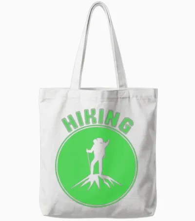 Hiking Tote Bags - White