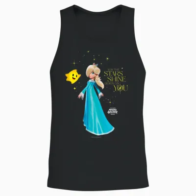 The Super Mario Galaxy Movie Rosalina Star Shine Unisex Tank Top - Black