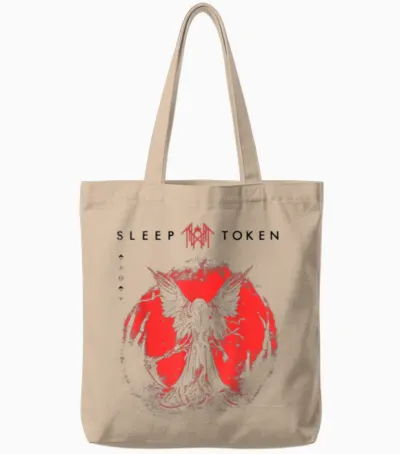 Sleep Token Tmbte Tote Bags - Natural