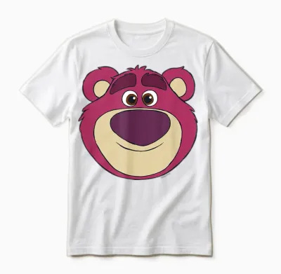 Disney and Pixar's Toy Story Lotso Bear Big Face Costume Unisex T-Shirt - White