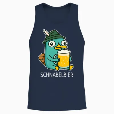 Schnabel Beer Measure X Delicious Beer Wiesn Bayern Oktoberfest Unisex Tank Top - Navy