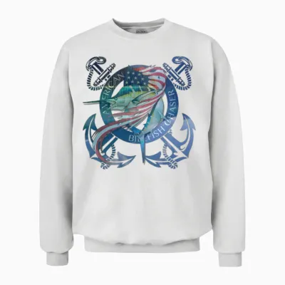 American Billfish Unisex Sweatshirt - White
