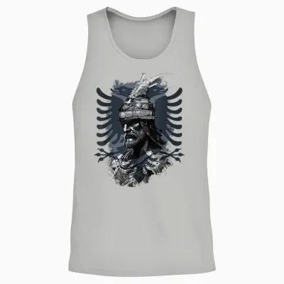 Albanien Albanischer Adler Kosovo Skënderbeu Skanderbeg Albanischer Nationalheld Adler Kosovo Albaner T-Shirt, Unisex Erwachsene Und Kinder, Schwarz, S, Eu 38/40 Unisex Tank Top - Ash